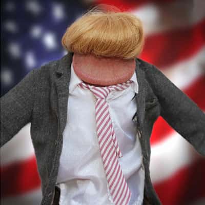 Donald “The Dick” Trump. (Foto: Soraya Doolbaz/Dicture Gallery)