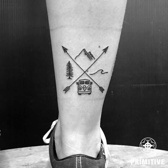 30 Tatuagens Para Quem Ama Viajar 9238