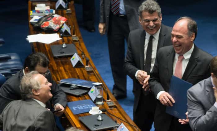 Brasília- DF 22-02-2017 Sessão do senado para votar a indicação para o STF do ministro, Alexandre Moraes.  Foto Lula Marques