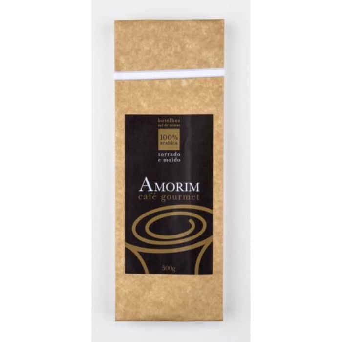 Café Amorim: café torrado em grãos 250g por R$ 20; e café torrado e moído 500g por R$ 25