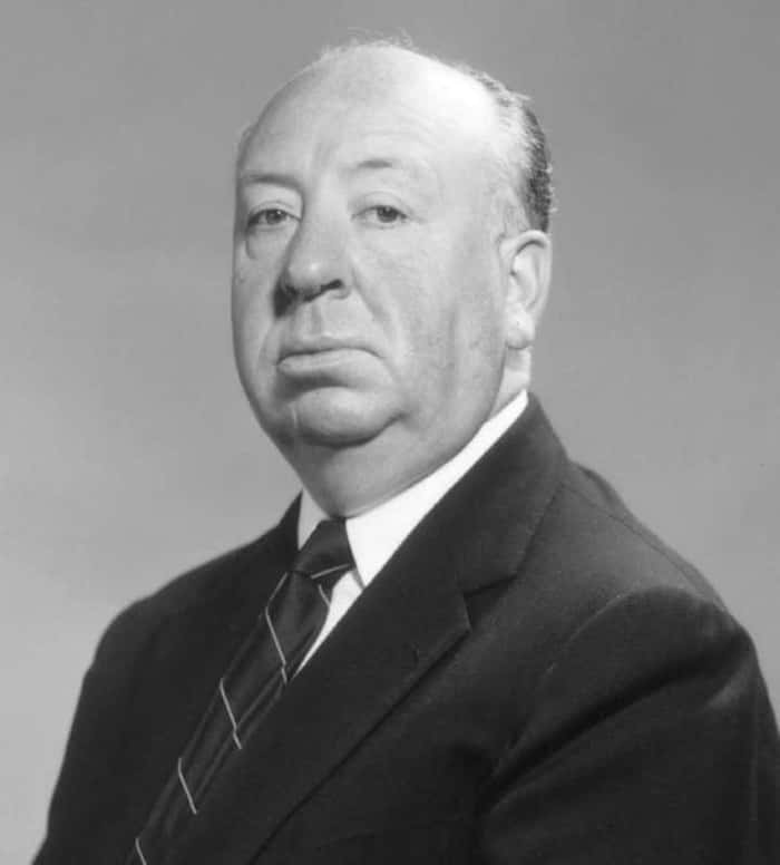 Retrato de Alfred Hitchcock