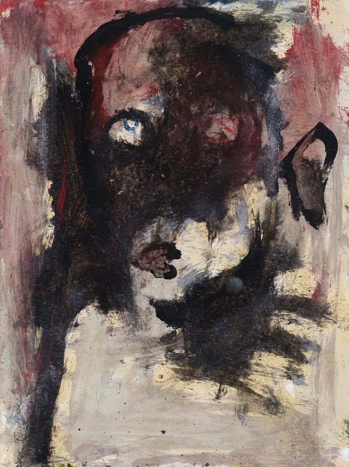 Obra Sem Título (2010) - Flavio-Shiró ficou conhecido por retratar figuras monstruosas e fantasmagóricas