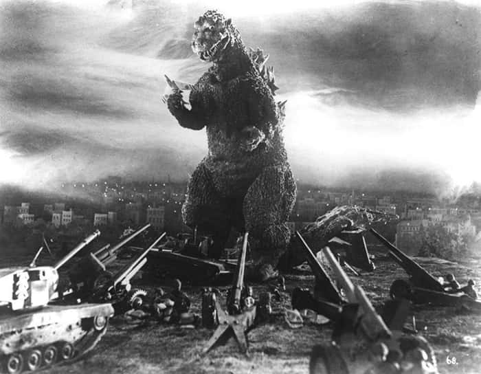 Cena de Godzilla (1954)