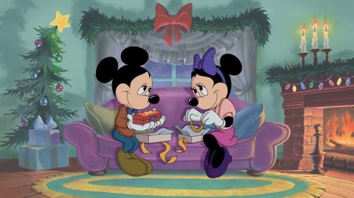 cena de Mickey's Once Upon a Christmas