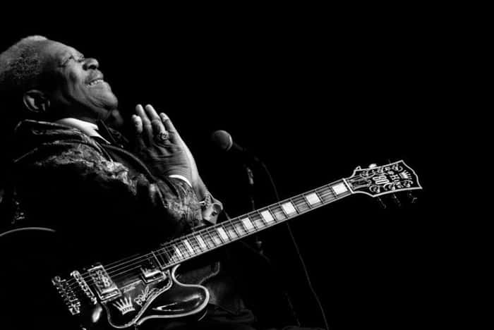 Apresentação do Músico americano de blues B.B. King