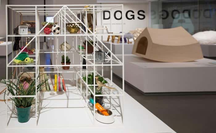 casa de cachorro da Exposição 'Architecture for Dogs: Arquitetura para cães' na Japan House