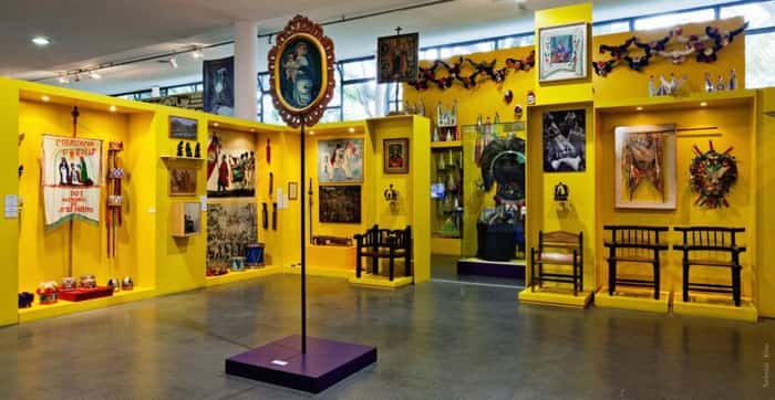 Núcleo sagrado profano no museu afro brasil