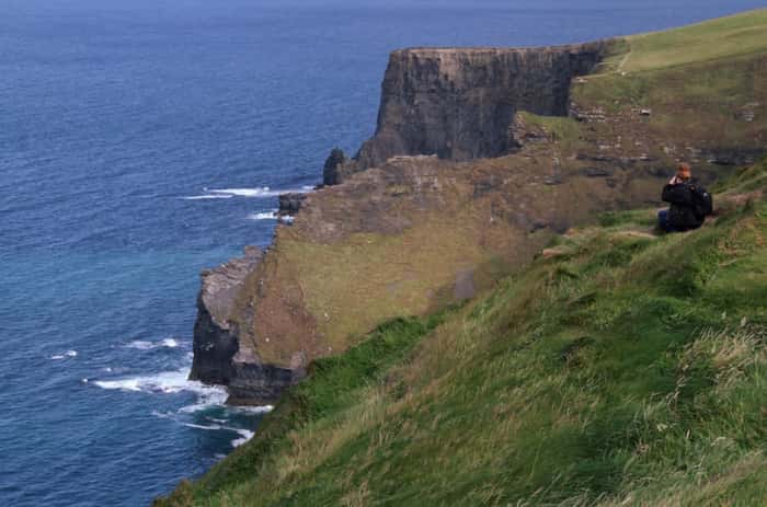 Cliffs of Moher, penhascos da Wild Atlantic Way, na Irlanda 