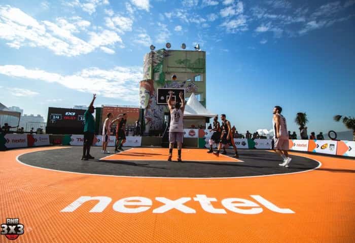A Nextel é a patrocinadora oficial dos torneios do Basquete 3×3