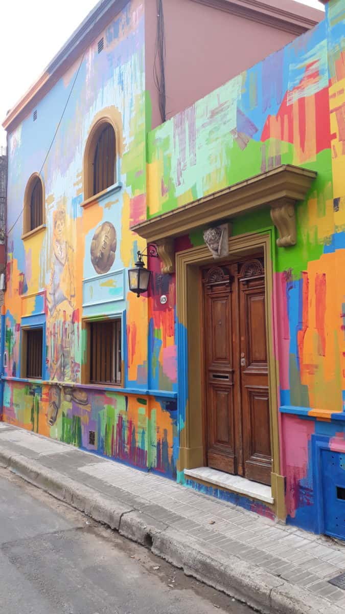 Arte de rua no bairro de Palermo –a Vila Madalena argentina