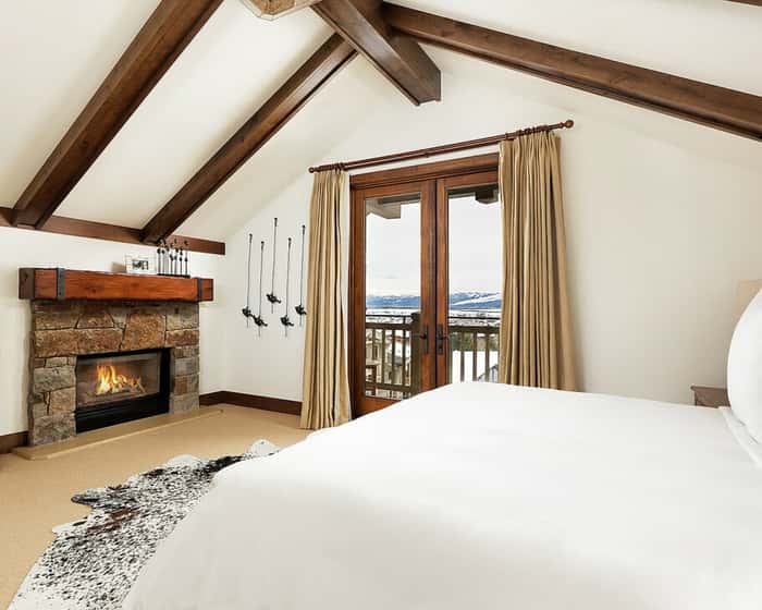 Suíte das 'villas' do Four Seasons Resort and Residences Jackson Hole