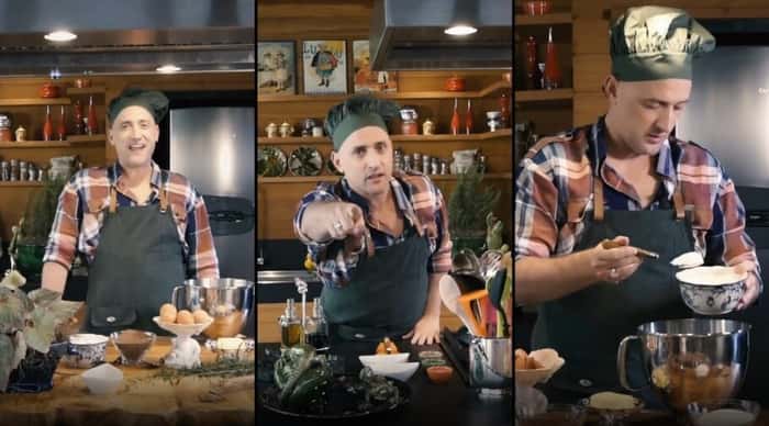 Paulo Gustavo em ação na série “Na Cozinha com Paulo Gustavo”
