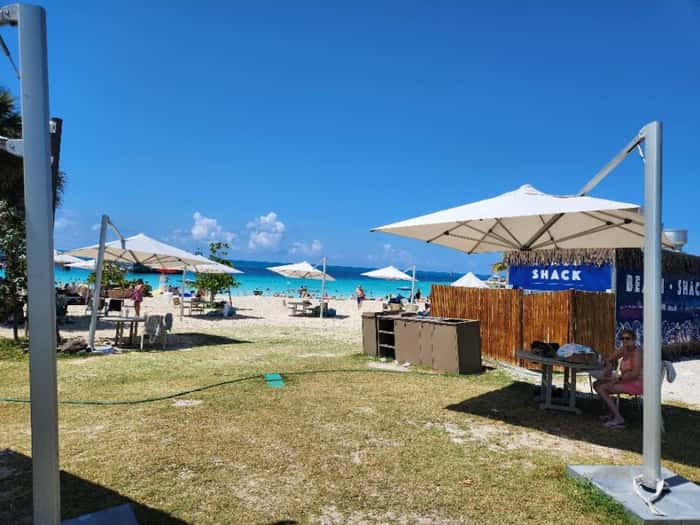 Bar na Ocean Kay, ilha privativa da MSC