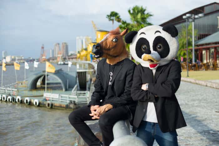 Cavalo e Panda, a dupla faz parte da programação da 4ª edição do 