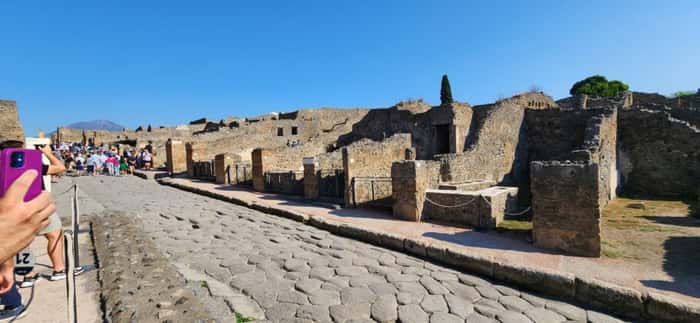 Ruínas mostram quem Pompeia era uma cidade bem avançada