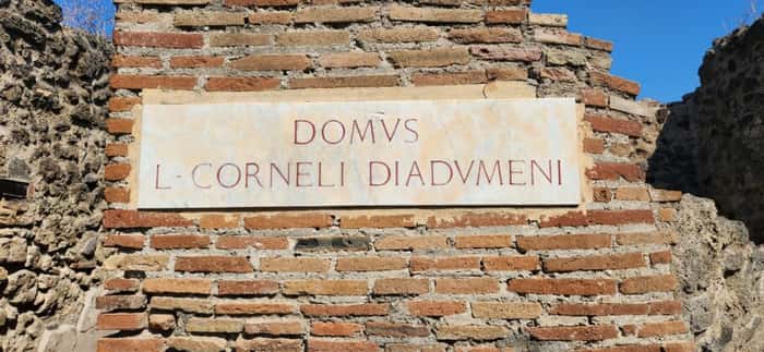 ruínas de Pompeia
