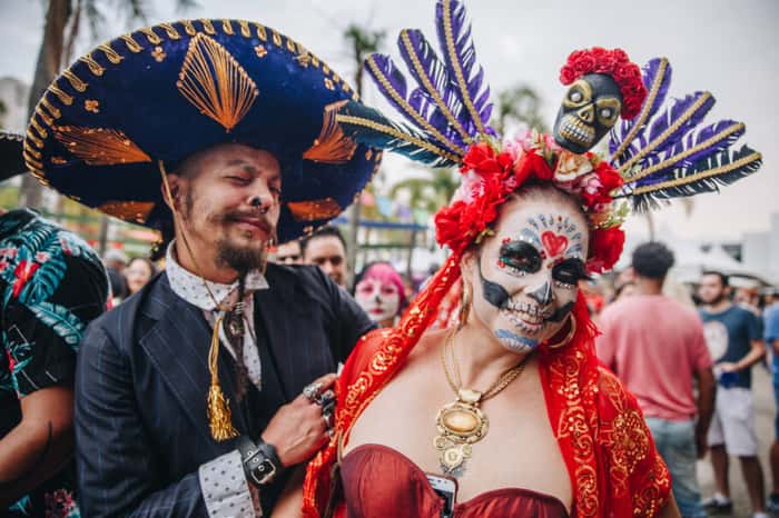 Festival de Dia de Muertos no Memorial celebra a cultura mexicana