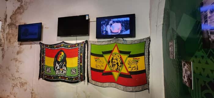 Interior do Museu do Reggae