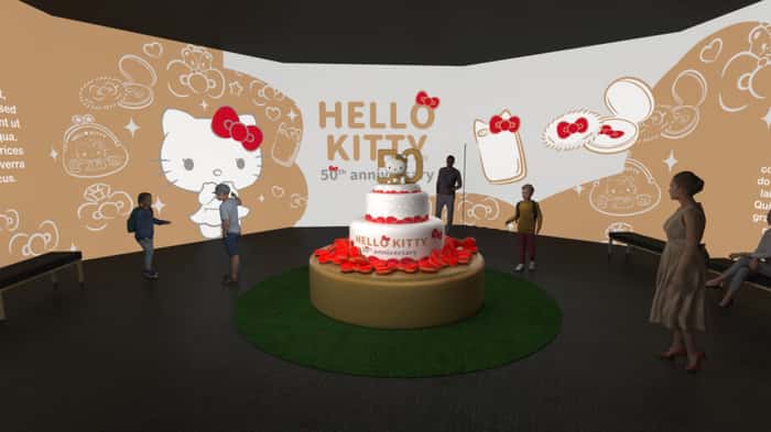 Exposição imersiva “Hello Kitty - 50 Anos de Encanto e Magia”, em cartaz em SP