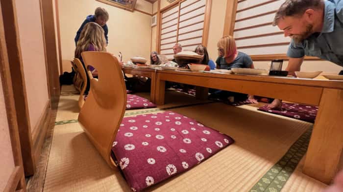 Restaurantes com salas reservadas, onde se senta praticamente no tatami, em Obihiro