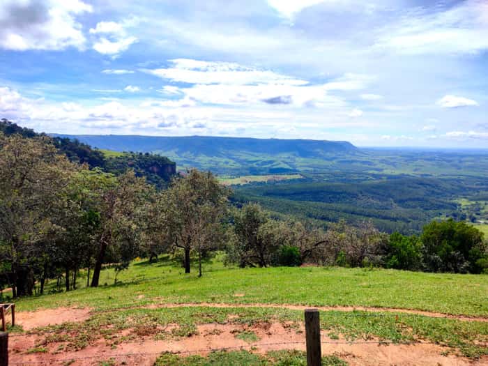 Vista da Serra do Itaqueri, em São Pedro (SP)
