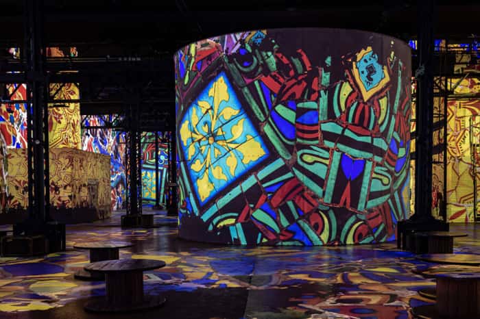 As obras dos artistas vão estar nas paredes com projeções 3D na exposição ‘Klimt e Gaudí, o Impossível Existe’