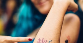 ‘Não é Não’ lança vaquinha para tatuagens temporárias no Carnaval 2020