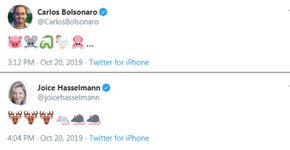 Dimenstein: Joice Hasselmann explora vida sexual de Carlos Bolsonaro