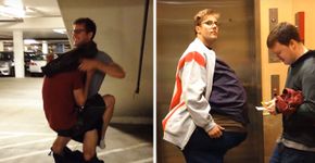 Melhores amigos conseguem entrar no cinema como se fossem um só