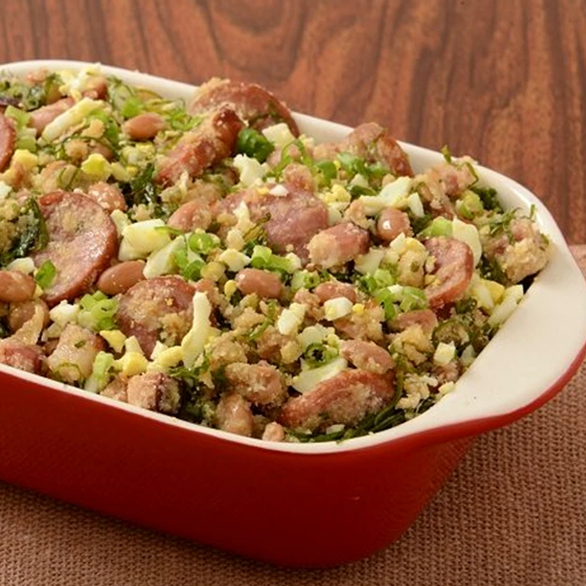 Receita incrível de feijão tropeiro