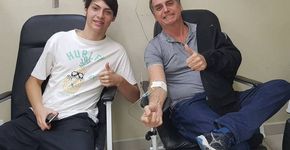 Filho de Bolsonaro namorou filha de PM preso do caso Marielle