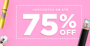 Época Cosméticos tem descontos de até 75% em perfumaria