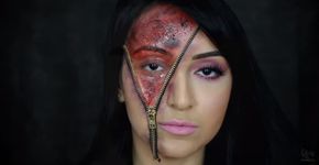 8 maquiagens horripilantes e baratas para curtir o Halloween
