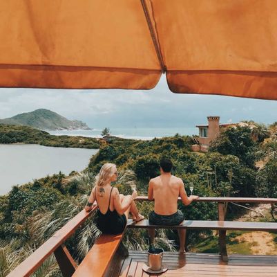 Fazenda Verde, na praia do Rosa (SC)