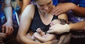 Melhores amigos: cães apoiam suas famílias na hora do parto