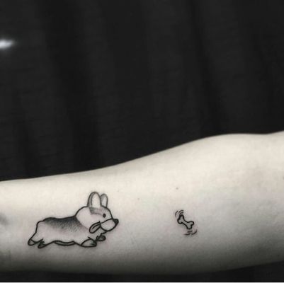 Tattoo de cachorro