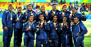 Fiji faz história e ganha 1ª medalha de ouro olímpica em 90 anos