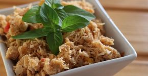 Guarde na manga uma receita curinga de recheio de frango