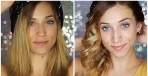 Como cachear o cabelo usando um lenço? Blogueira dá dica incrível