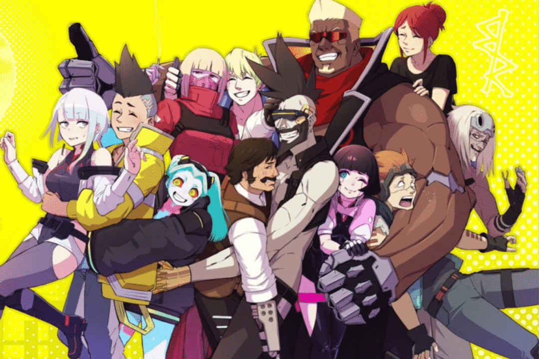 “Cyberpunk: Mercenários” segue um jovem que decide se tornar mercenário em uma cidade futurista dominada pela tecnologia e por modificações corporais (Imagem: Reprodução digital | CD Projekt RED, Trigger e Netflix)