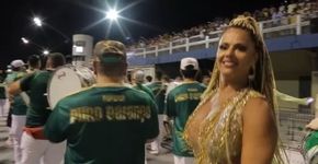 Viviane Araújo leva tombo em ensaio no Sambódromo; veja o vídeo