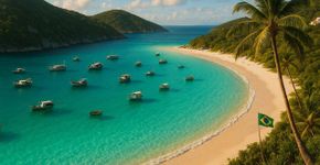 Essa cidade no Brasil te “teleporta” para o Caribe com praias de água azul-turquesa e areia branca