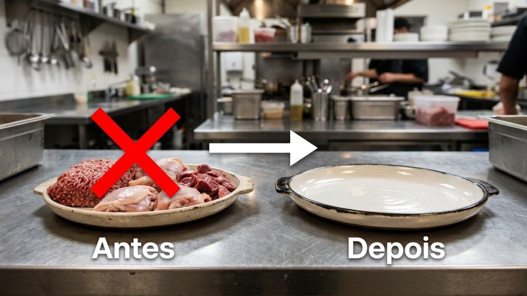 Higienizar corretamente facas e utensílios garante a segurança alimentar de todos os convidados.