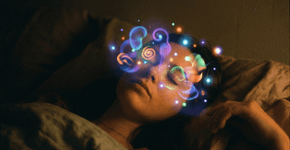 Por que aparecerem luzes coloridas quando você aperta os olhos fechados com força
