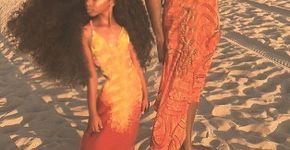 Com lindas fotos, pai e filha exaltam beleza dos cabelos afro