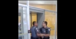 Ao acionar polícia, mulher acaba agredida em agência bancária