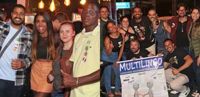 Supra Bar: cerveja e prática de idiomas