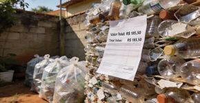 Quantas garrafas PET precisam ser vendidas pra pagar uma conta de luz em 2026?
