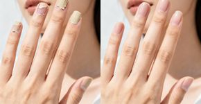 Esmalte fortalecedor com fibras de bambu para unhas fracas