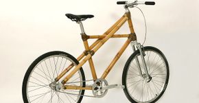 Bicicleta de bambu vai para a periferia